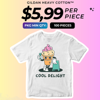 Custom T-Shirt Printing – 100 Pack Deal