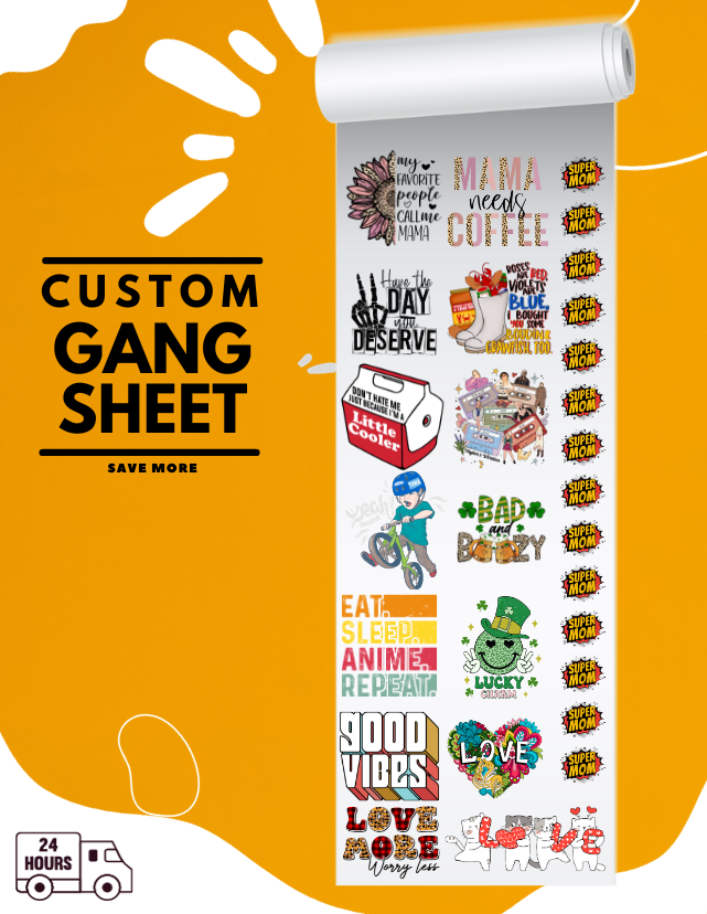 Upload Gang Sheet